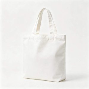 White Canvas Tote Bag