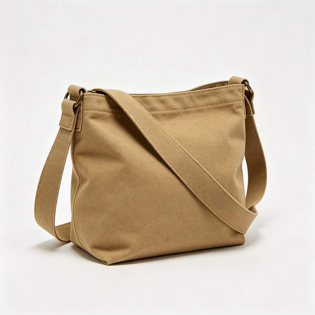 Khaki Canvas Bag