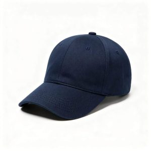 Navy Cotton Baseball Cap