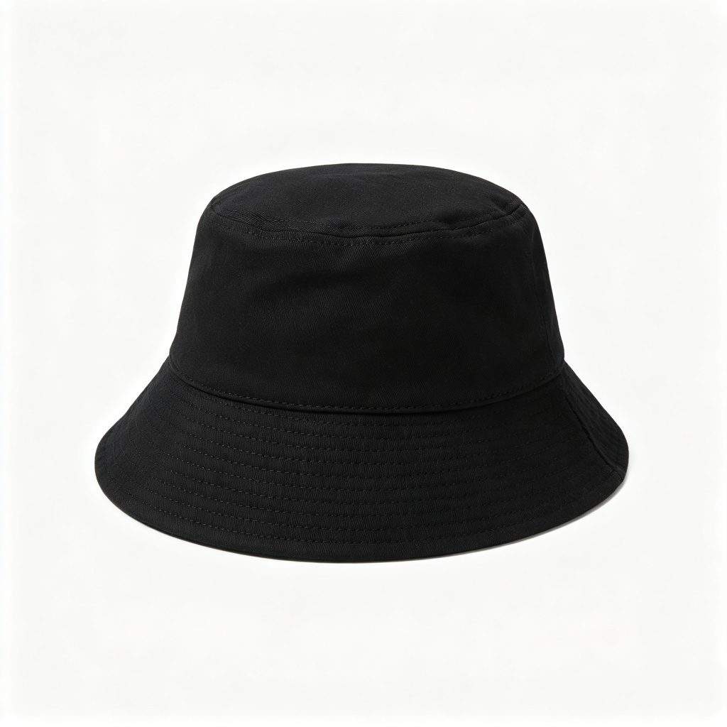 Black Bucket Hat