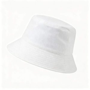 White Bucket Hat