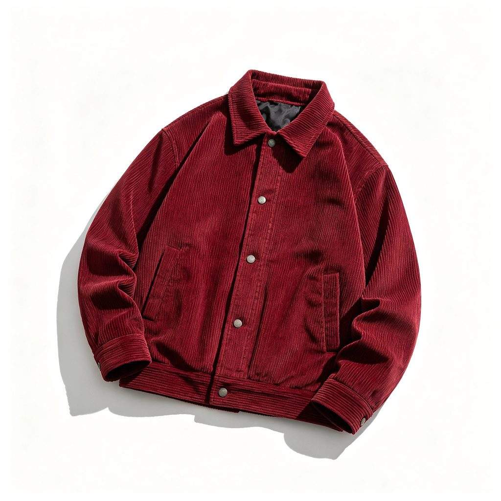 Burgundy Corduroy Jacket