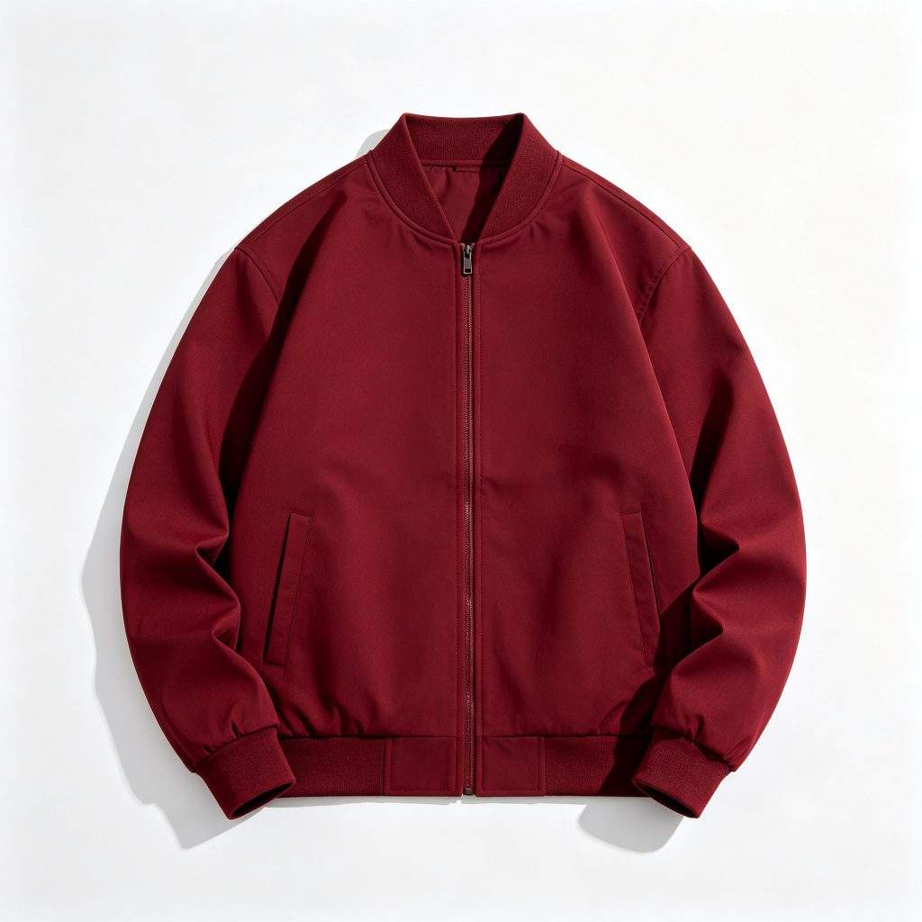 Burgundy Varsity Jacket
