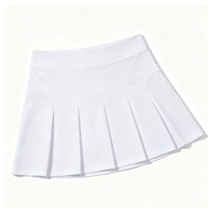White Pleated Tennis Skirt