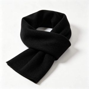 Black Cashmere Scarf