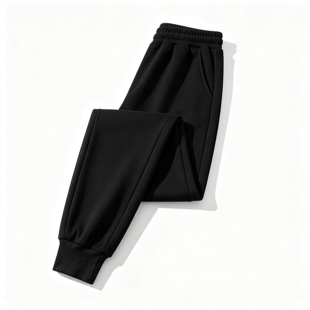 Black Jogger Sweatpants