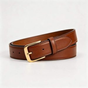 Brown Genuine Leather Belt