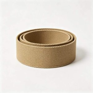 Khaki Canvas Belt