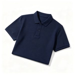 Navy Blue Classic Short Sleeve Polo Shirt