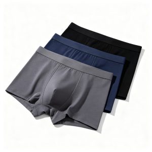 Men's Boxer Briefs 3-Pack - Black/Grey/Navy