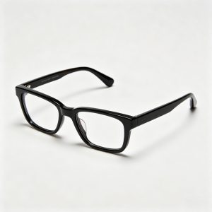 Black Acetate Rectangular Optical Glasses