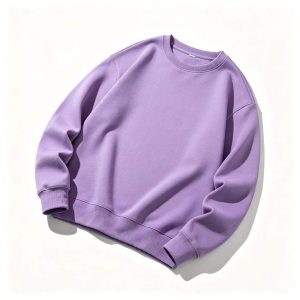 Purple Crew Neck Sweatshirt