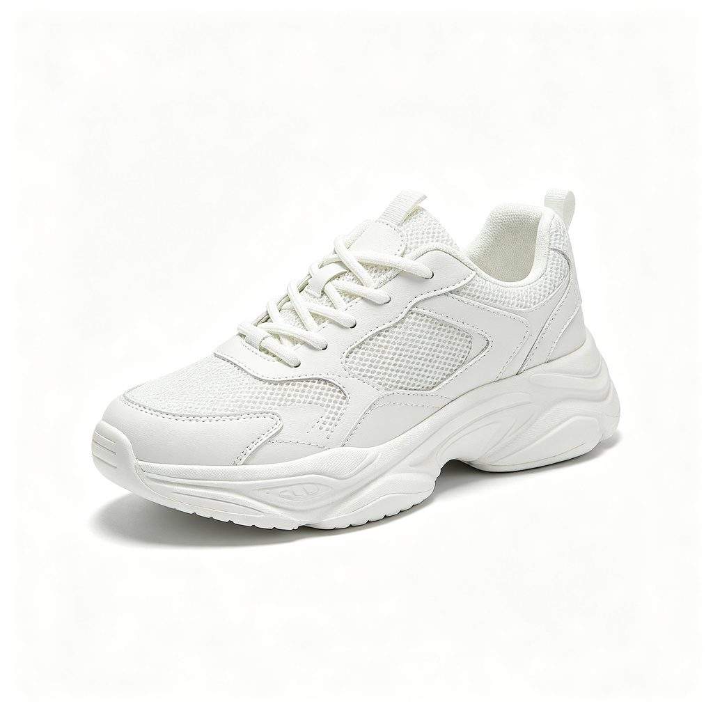 White Running Shoes