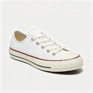 White Canvas Shoes
