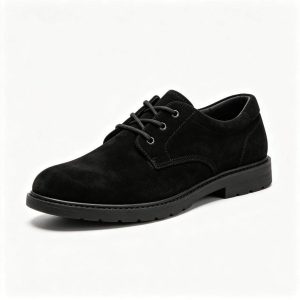 Black Casual Leather Shoes