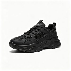 Black Athletic Casual Sneakers