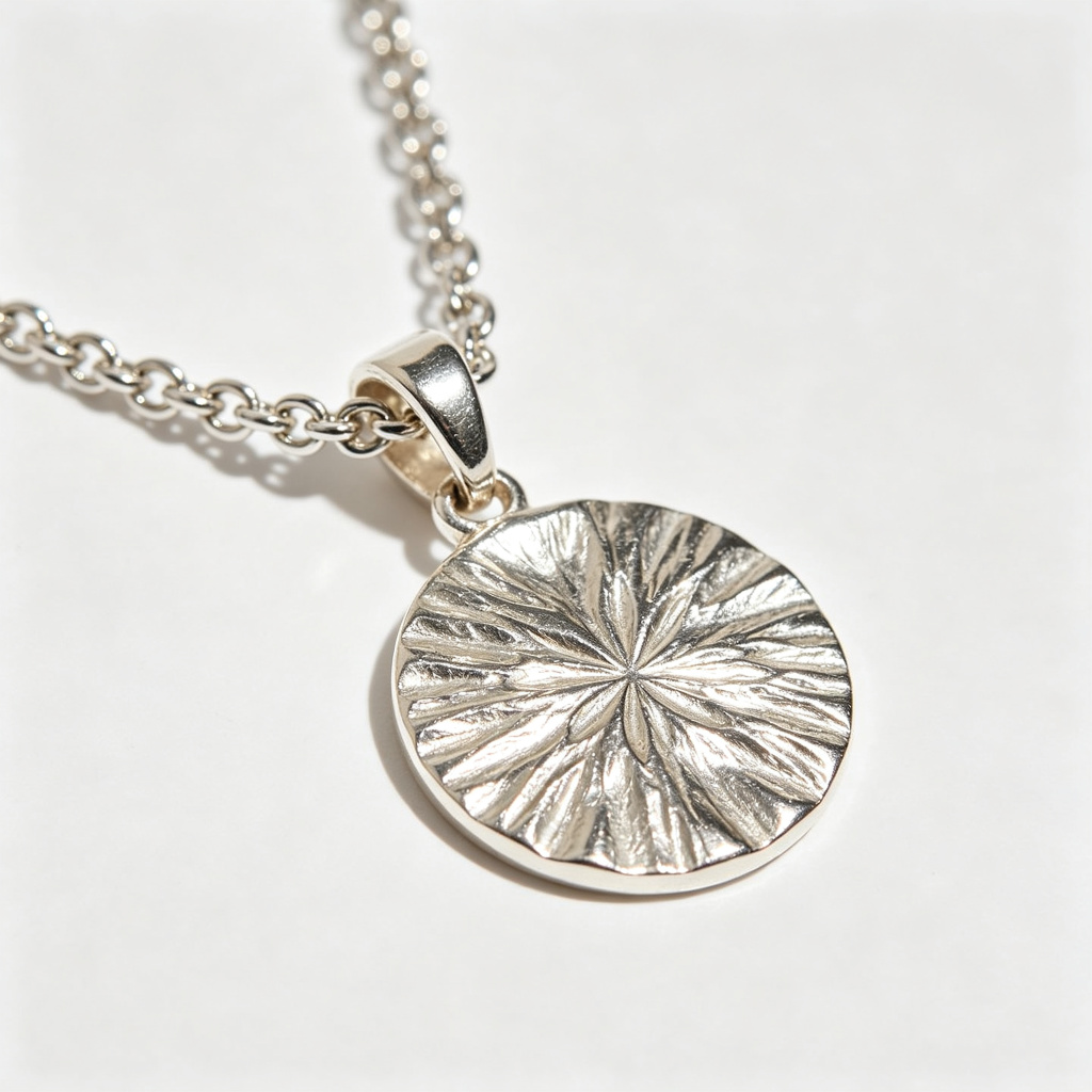 Silver Pendant Necklace - Image 2