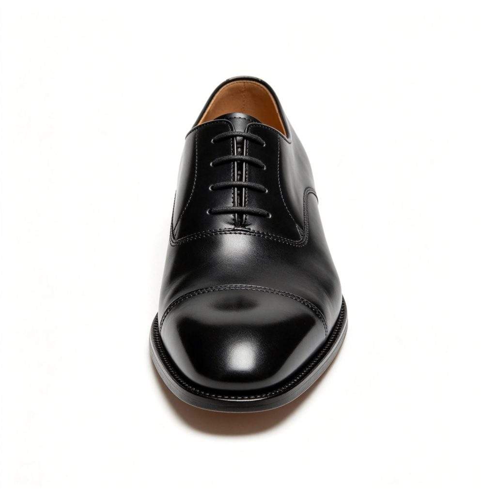 Black Formal Leather Shoes - Image 2