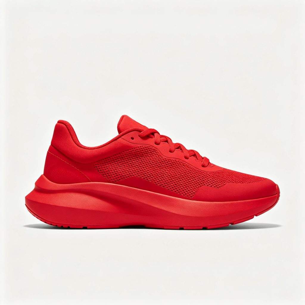 Red Retro Running Shoes - Image 2