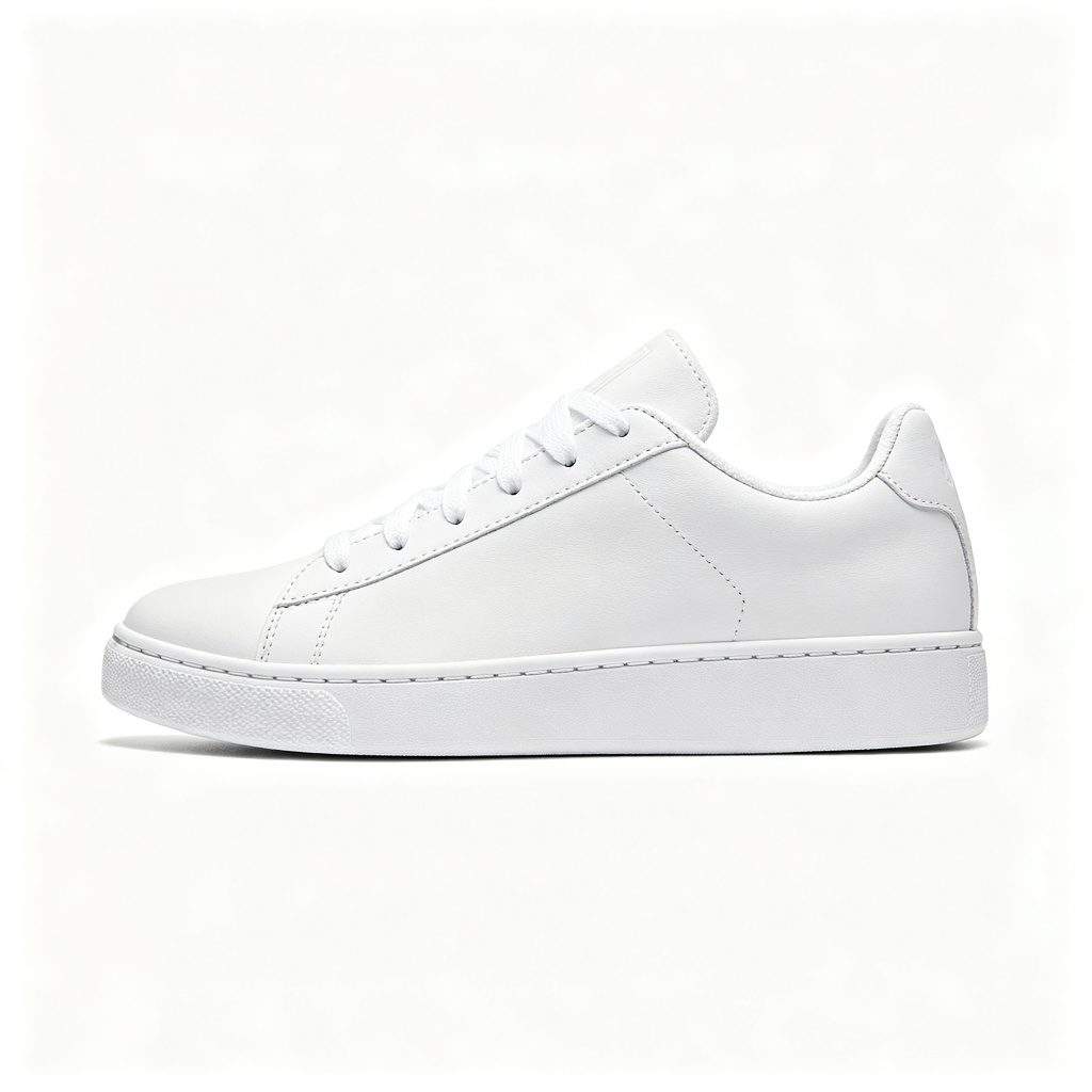 White Court Sneakers - Image 2
