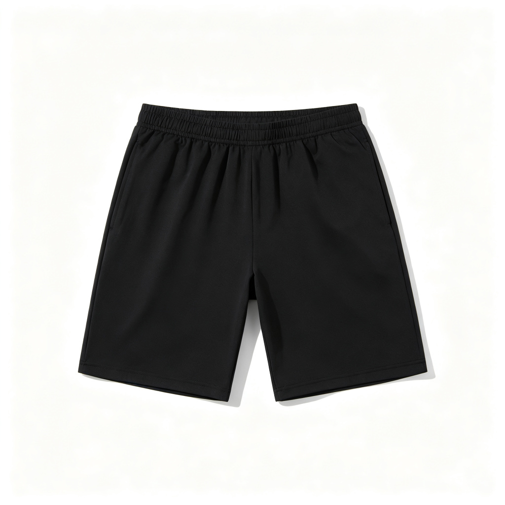 Black Athletic Shorts - Image 2