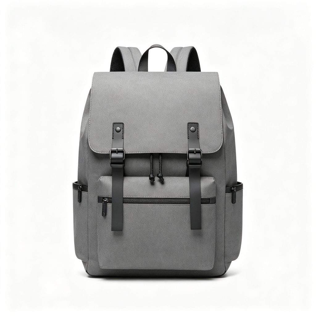 Gray Backpack - Image 2