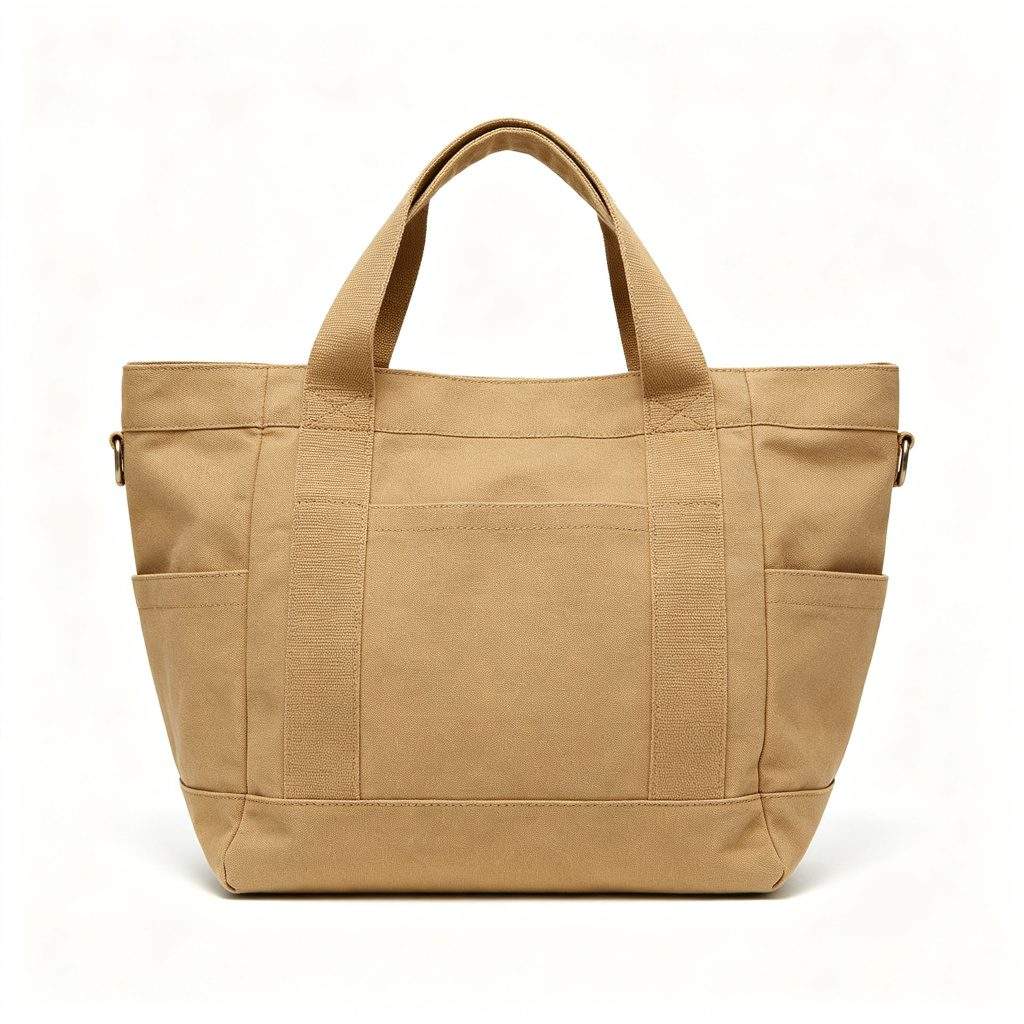 Khaki Canvas Bag - Image 2