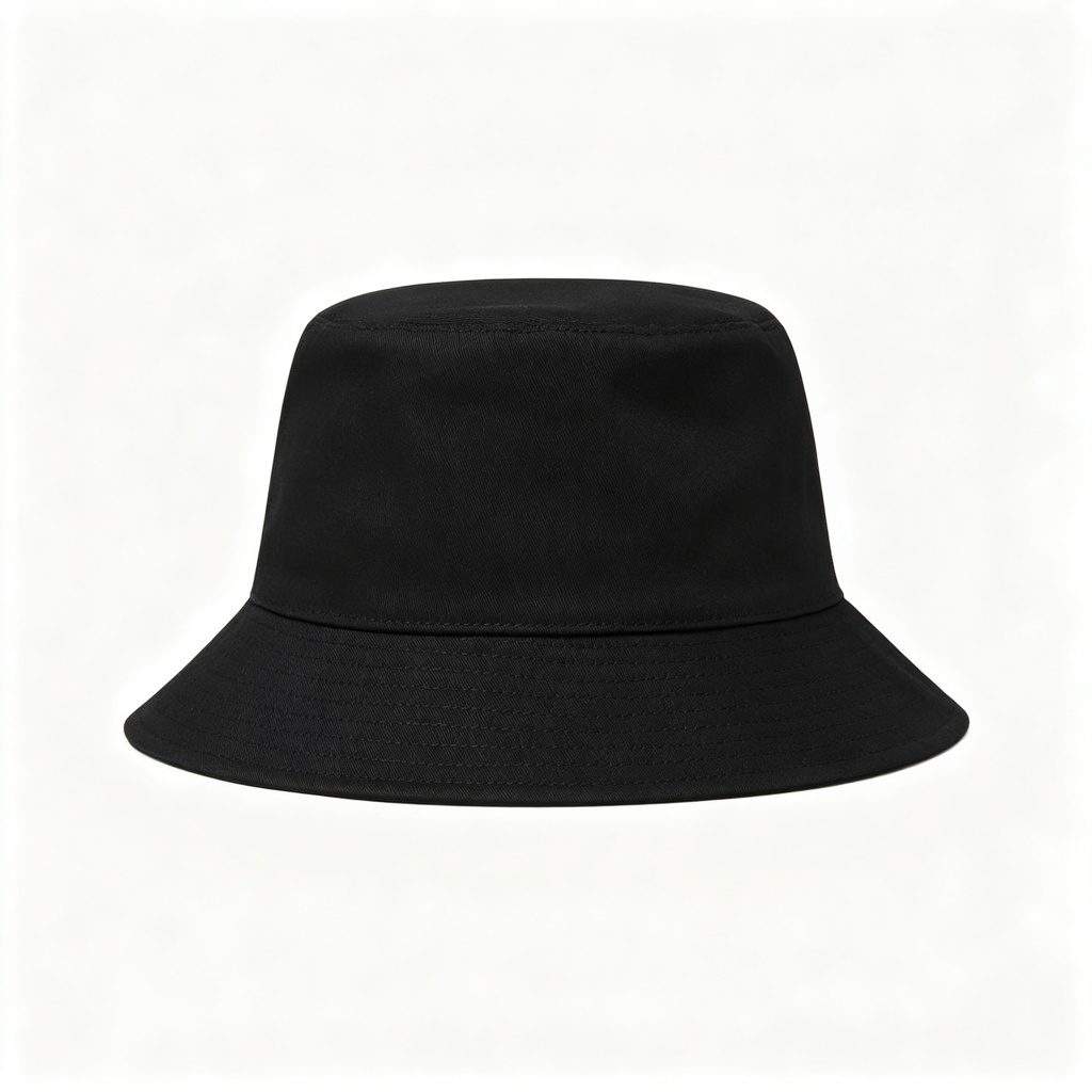 Black Bucket Hat - Image 2