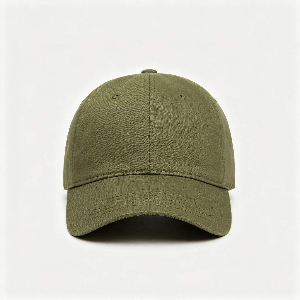 Military Green Baseball Cap - Image 2