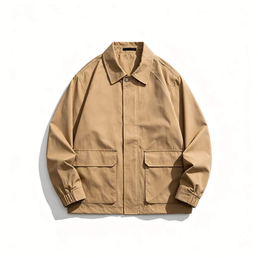 Khaki Utility Jacket - Image 2
