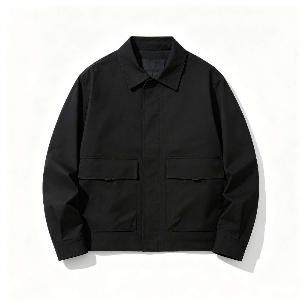 Black Utility Jacket - Image 2