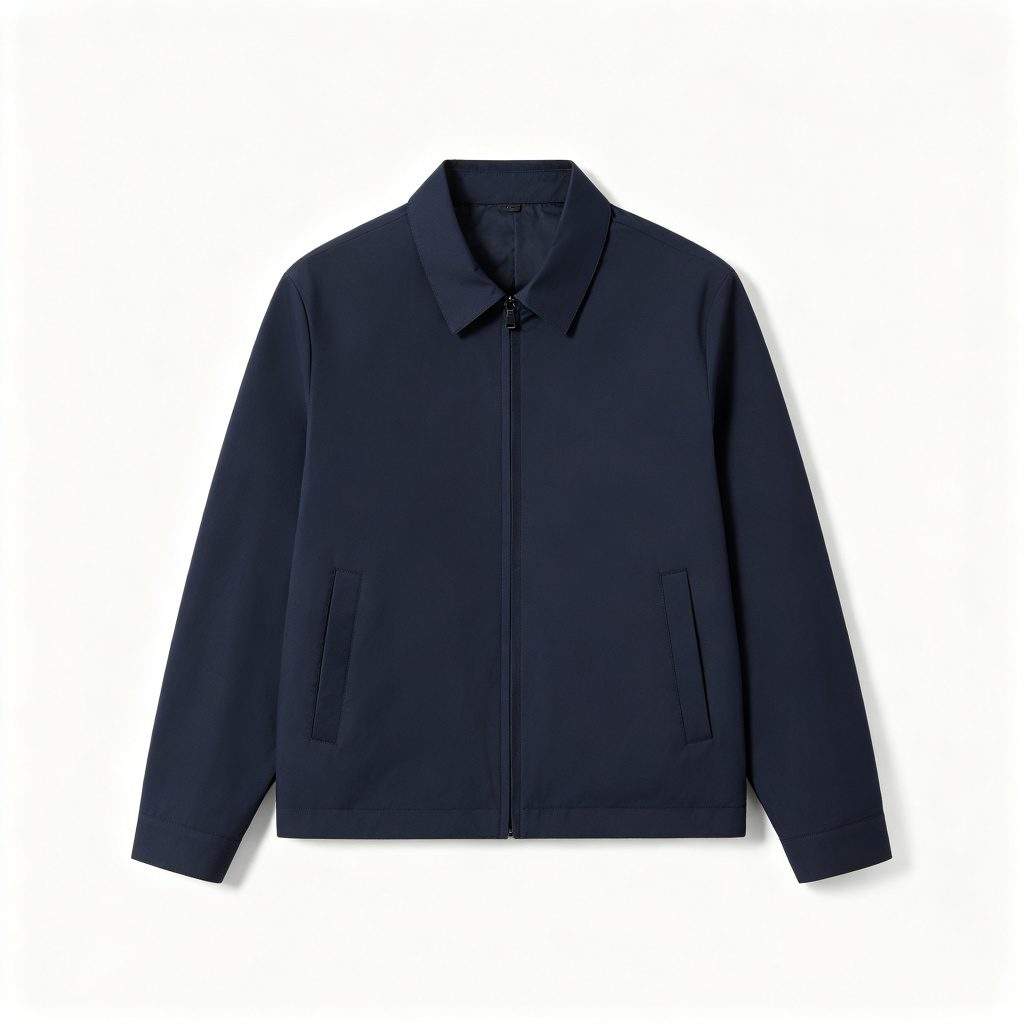 Navy Casual Jacket - Image 2