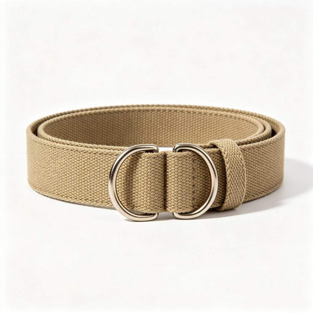 Khaki Canvas Belt - Image 2