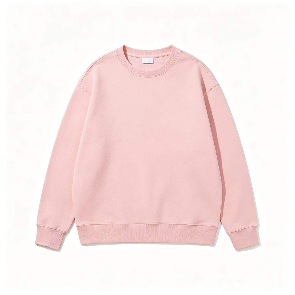 Pink Crew Neck Sweatshirt - Image 2