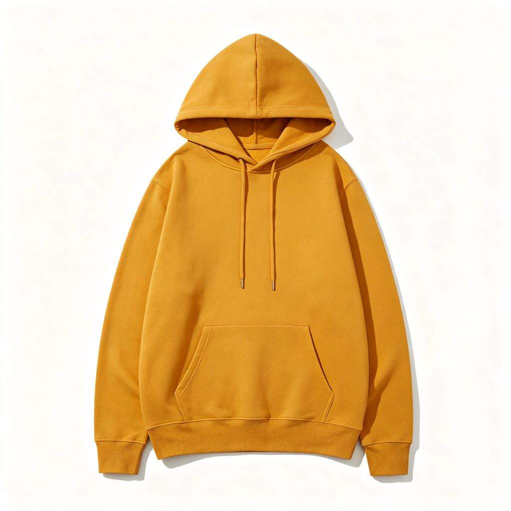 Yellow Hooded Sweatshirt - Image 2