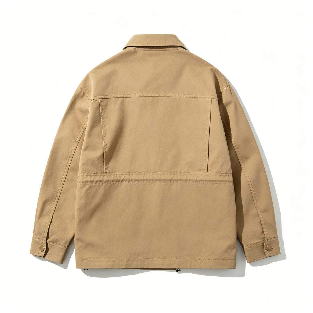 Khaki Utility Jacket - Image 3