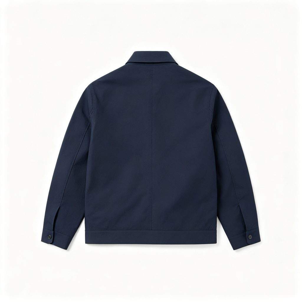 Navy Blue Casual Jacket - Image 3