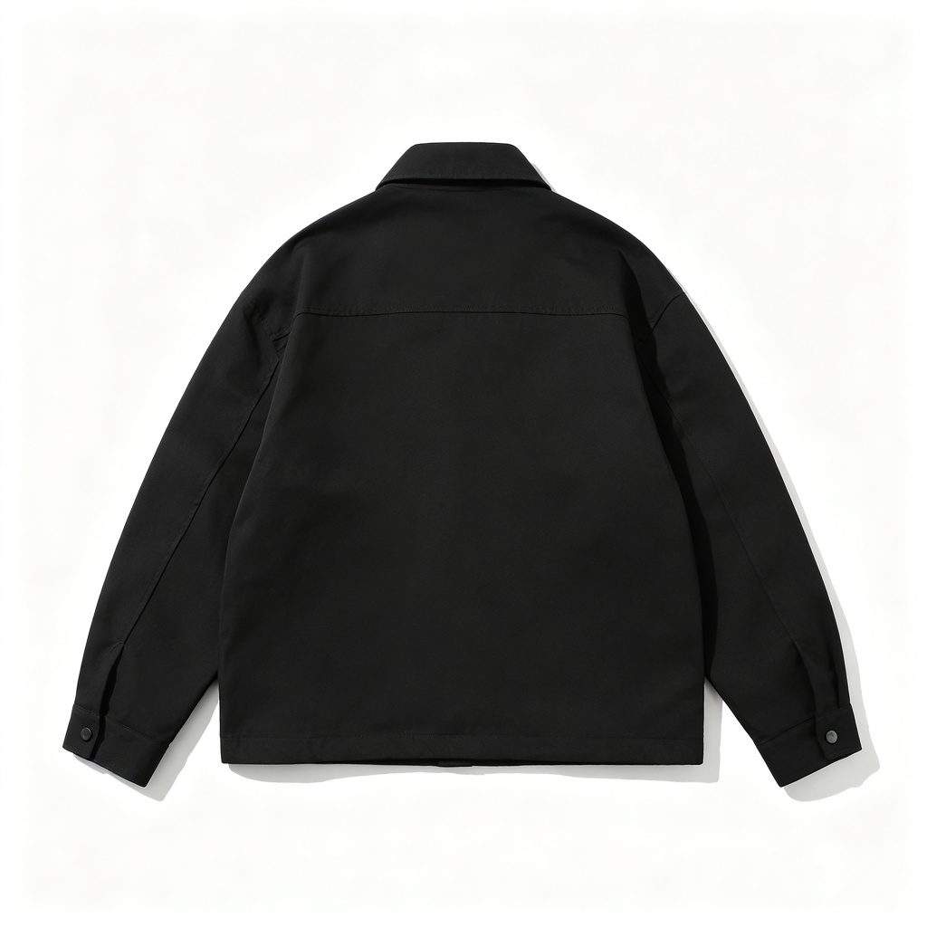 Black Utility Jacket - Image 3