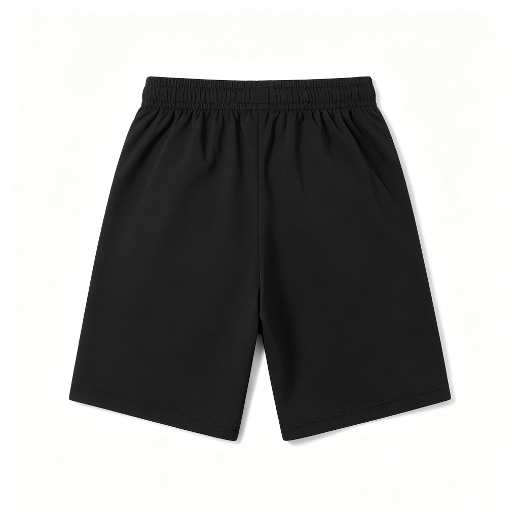 Black Athletic Shorts - Image 3