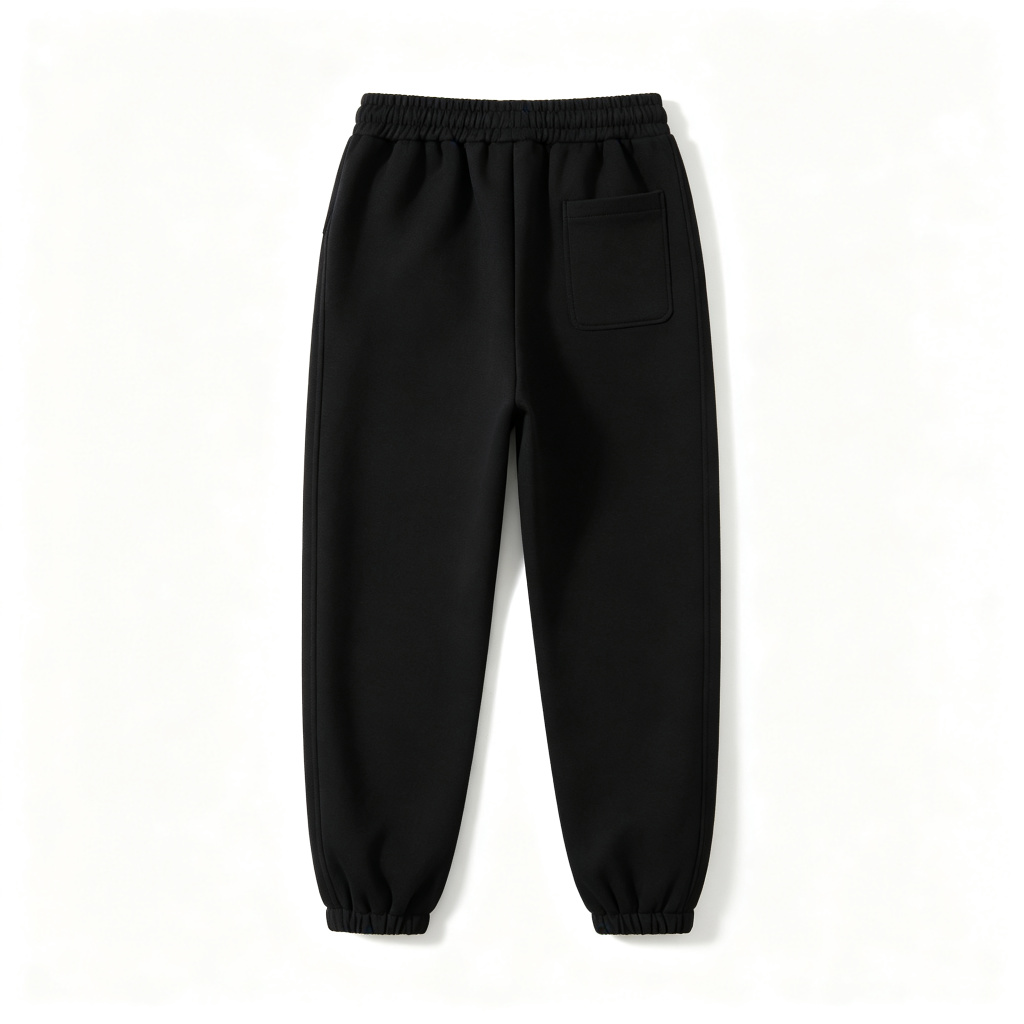 Black Jogger Sweatpants - Image 3