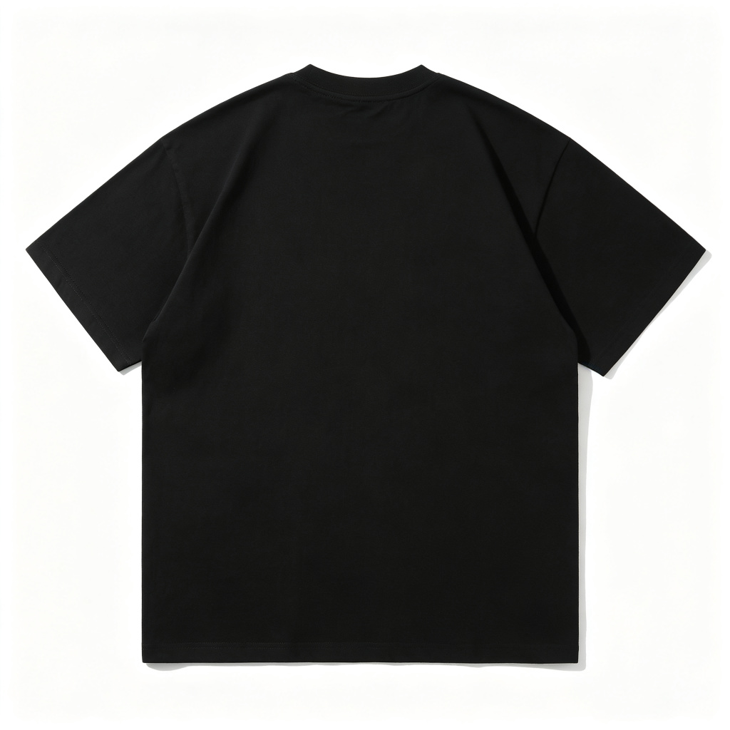 Black Vintage Badge Print Short Sleeve T-Shirt - Image 3