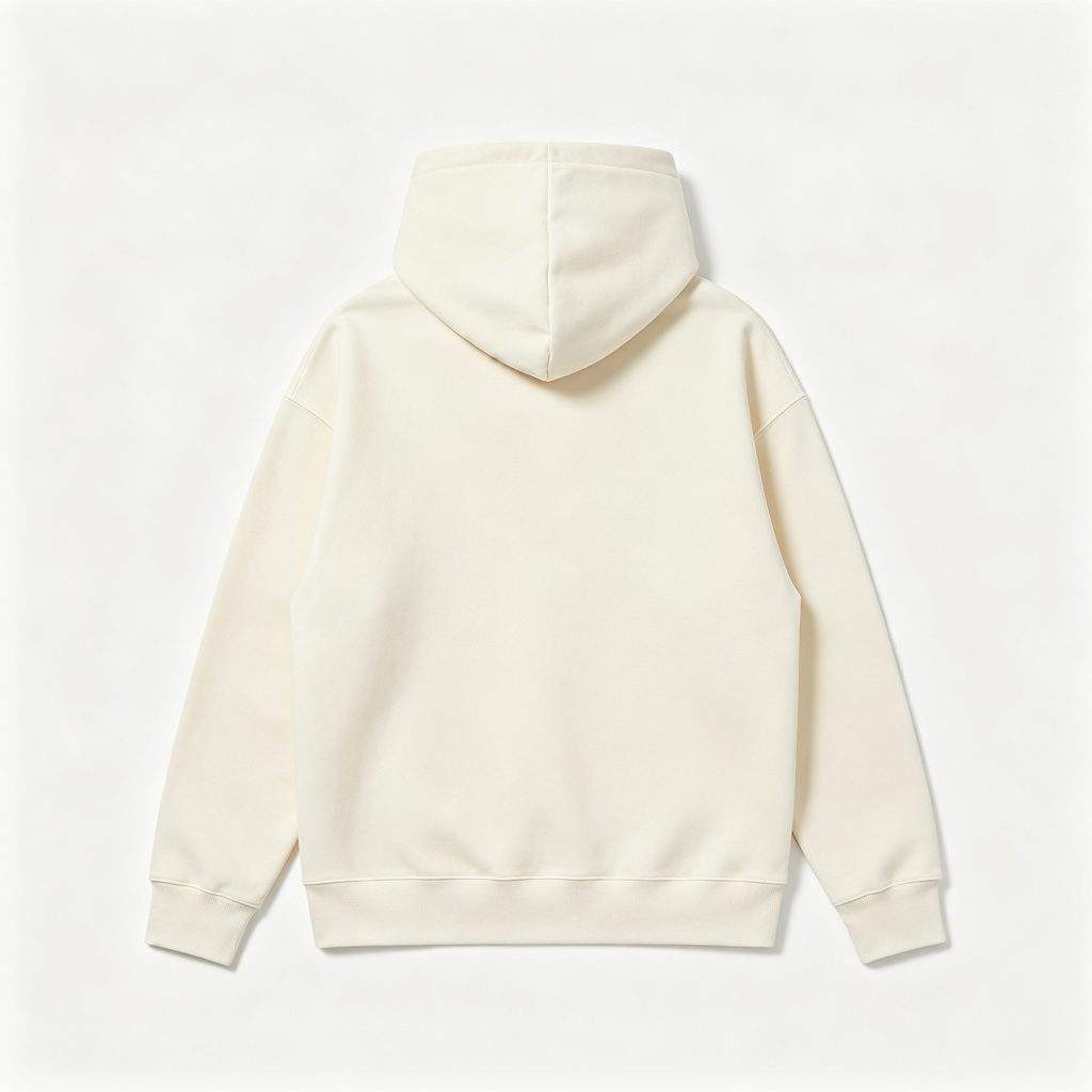 Off-White Hooded Sweatshirt - Image 3