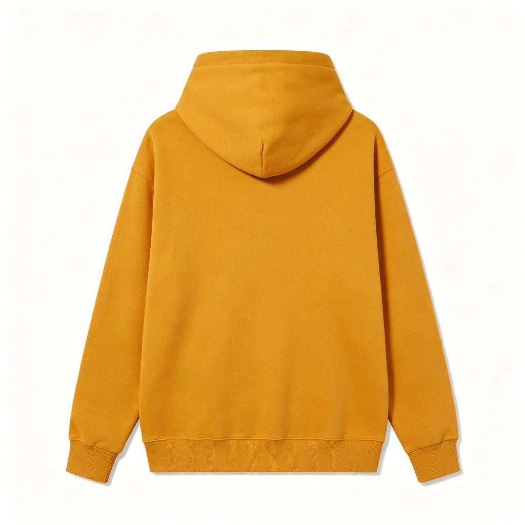Yellow Hooded Sweatshirt - Image 3