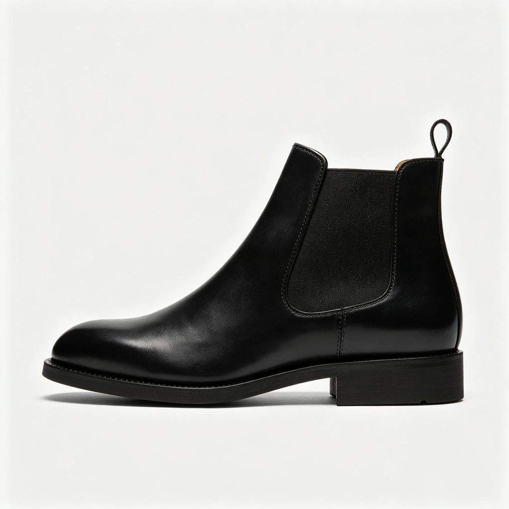 Black Chelsea Boots - Image 3