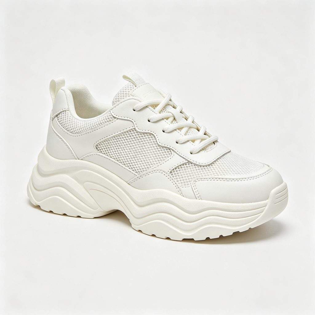 White Running Shoes - Image 4