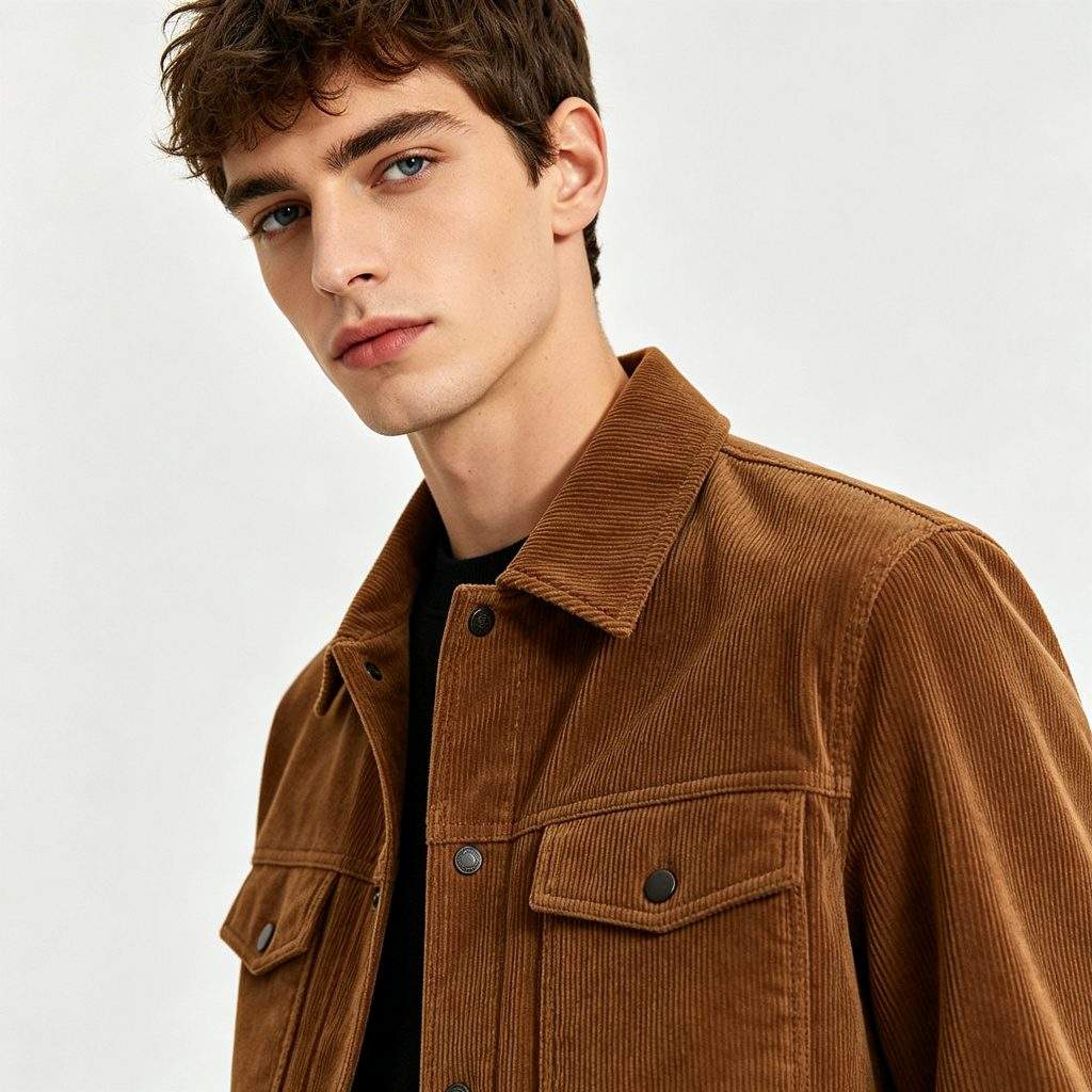 Brown Corduroy Jacket - Image 4