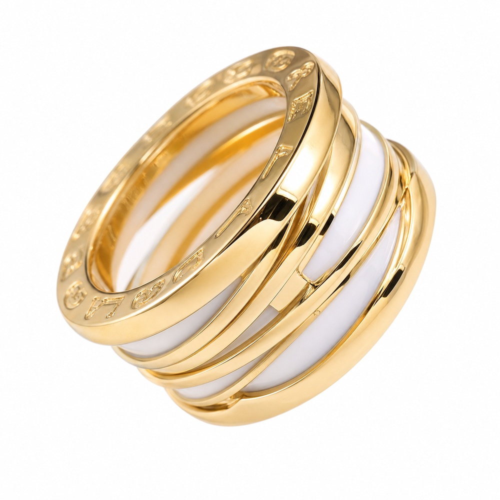 Gold Multi-Loop Ring - View 2