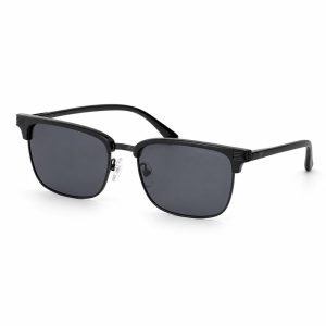 Black Brow-Bar Square Sunglasses - View 1